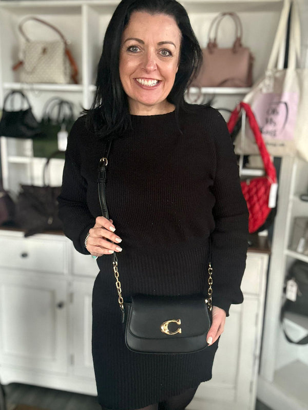 Clara - Faux Leather Crossbody / Shoulder Bag