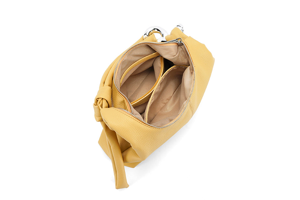 Jade - Soft Faux Leather Shoulder Bag