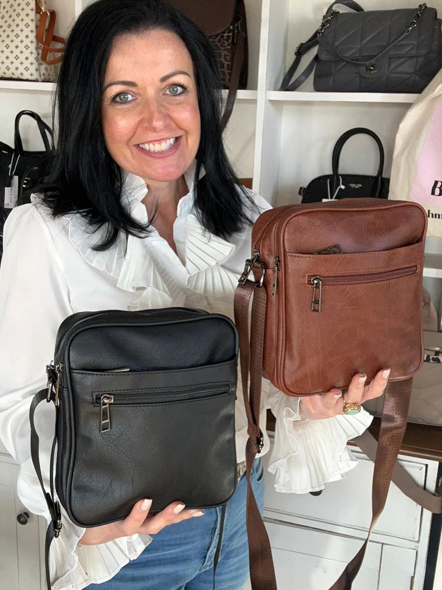 The Man Bag - Faux Leather Bag