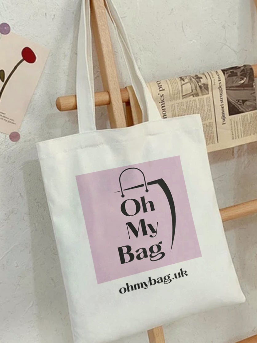 EXCLUSIVE! Oh My Bag Recycled Cotton Tote Shopper Bag