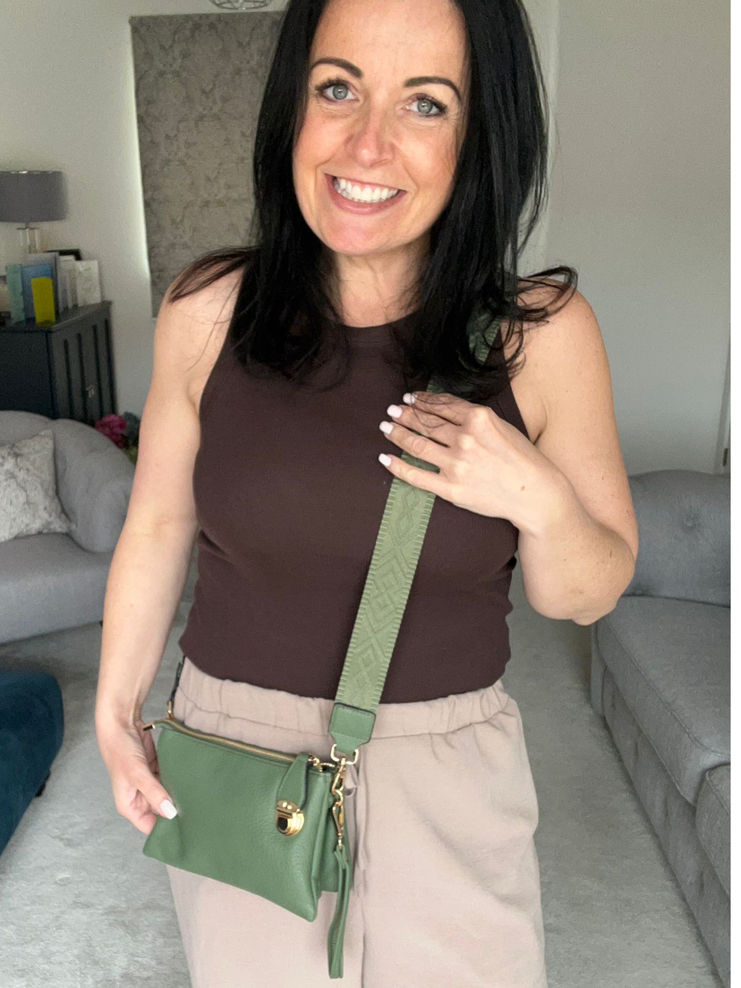 Amy - Soft Small Clutch / Crossbody Bag