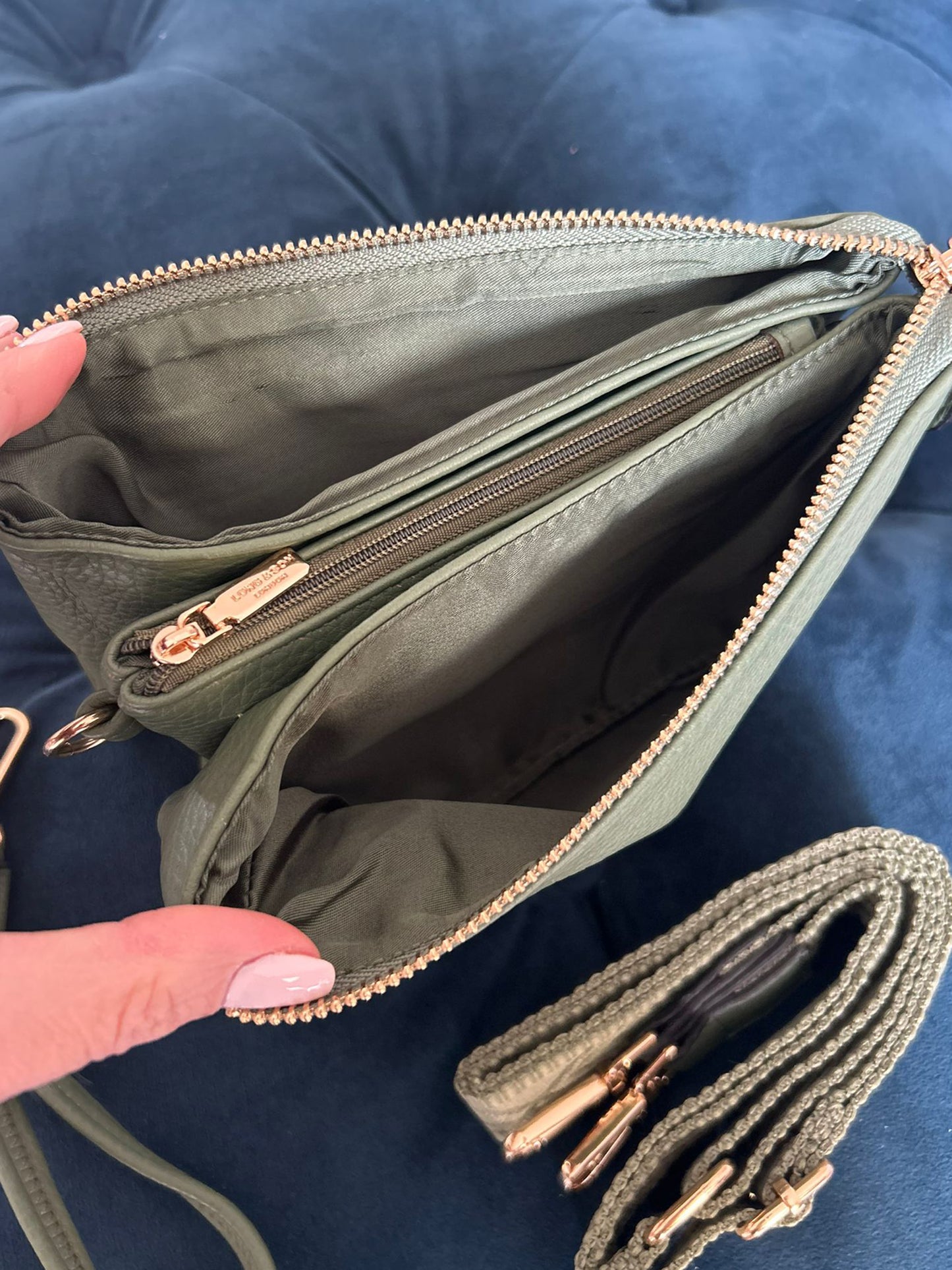 Amy - Soft Small Clutch / Crossbody Bag