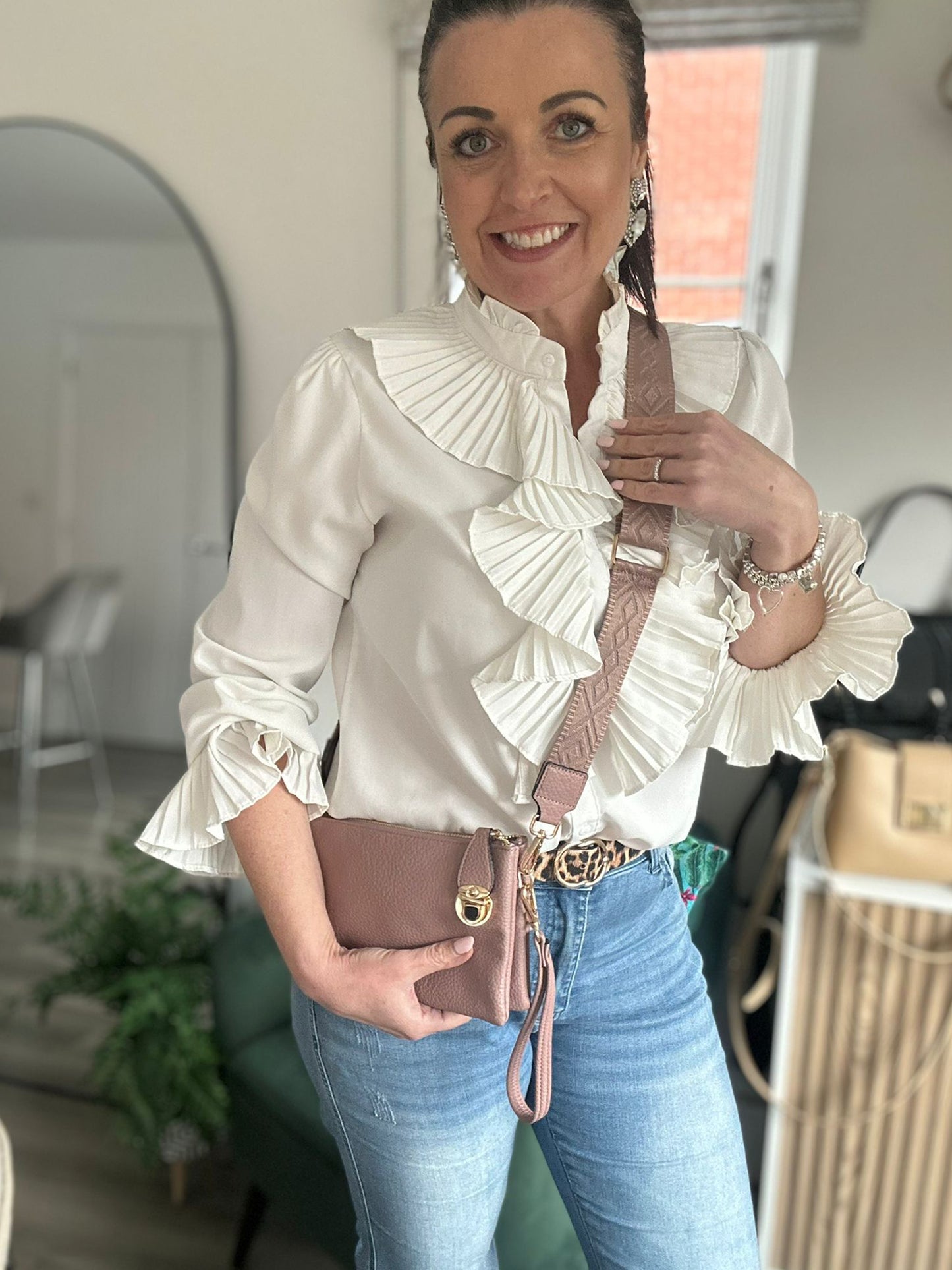 Amy - Soft Small Clutch / Crossbody Bag
