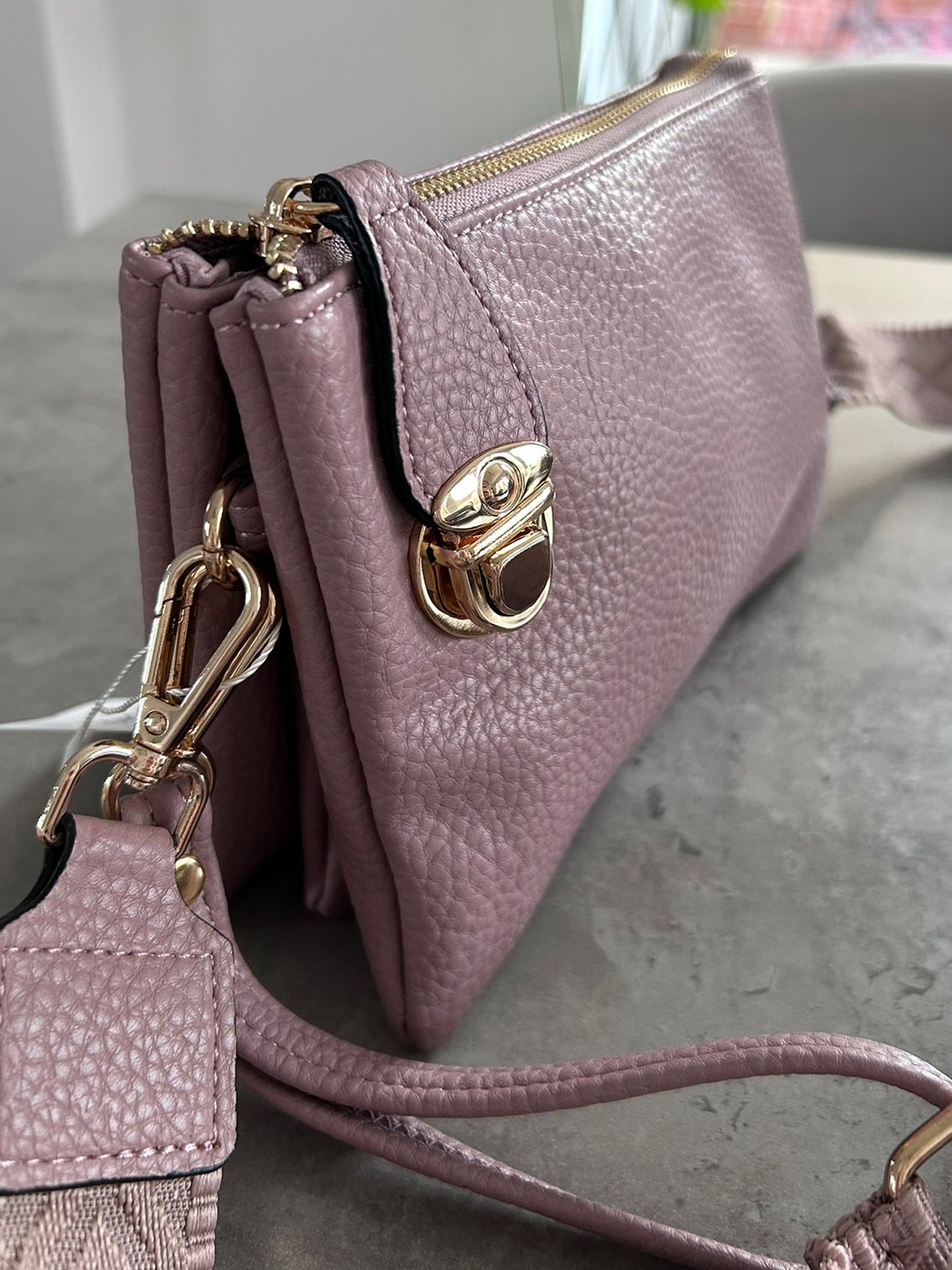 Amy - Soft Small Clutch / Crossbody Bag