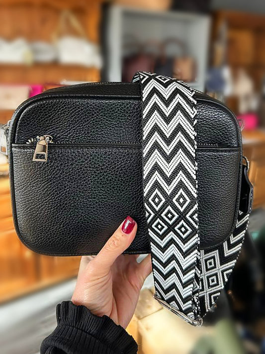 Anita - Aztec strap crossbody bag