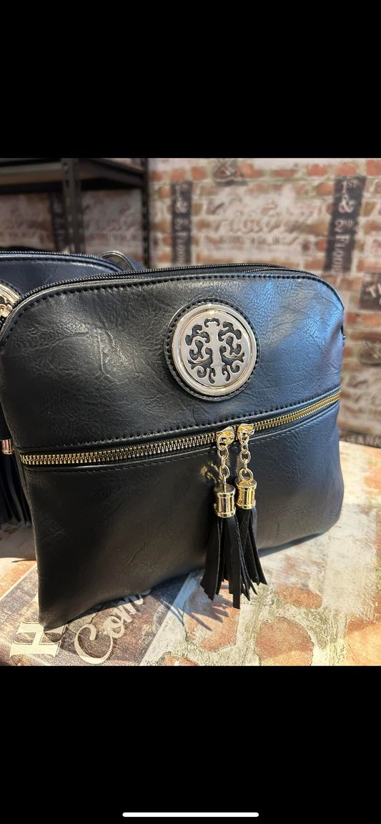 Annie - black Slim Crossbody Bag