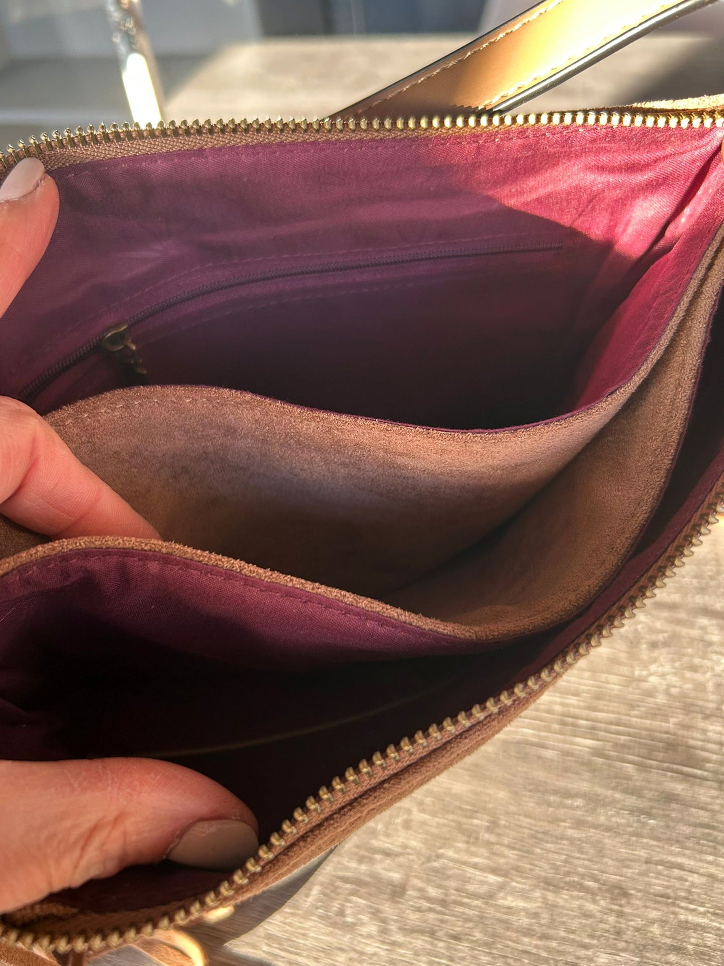 Beth - Tassle And Studs Soft Crossbody Bag