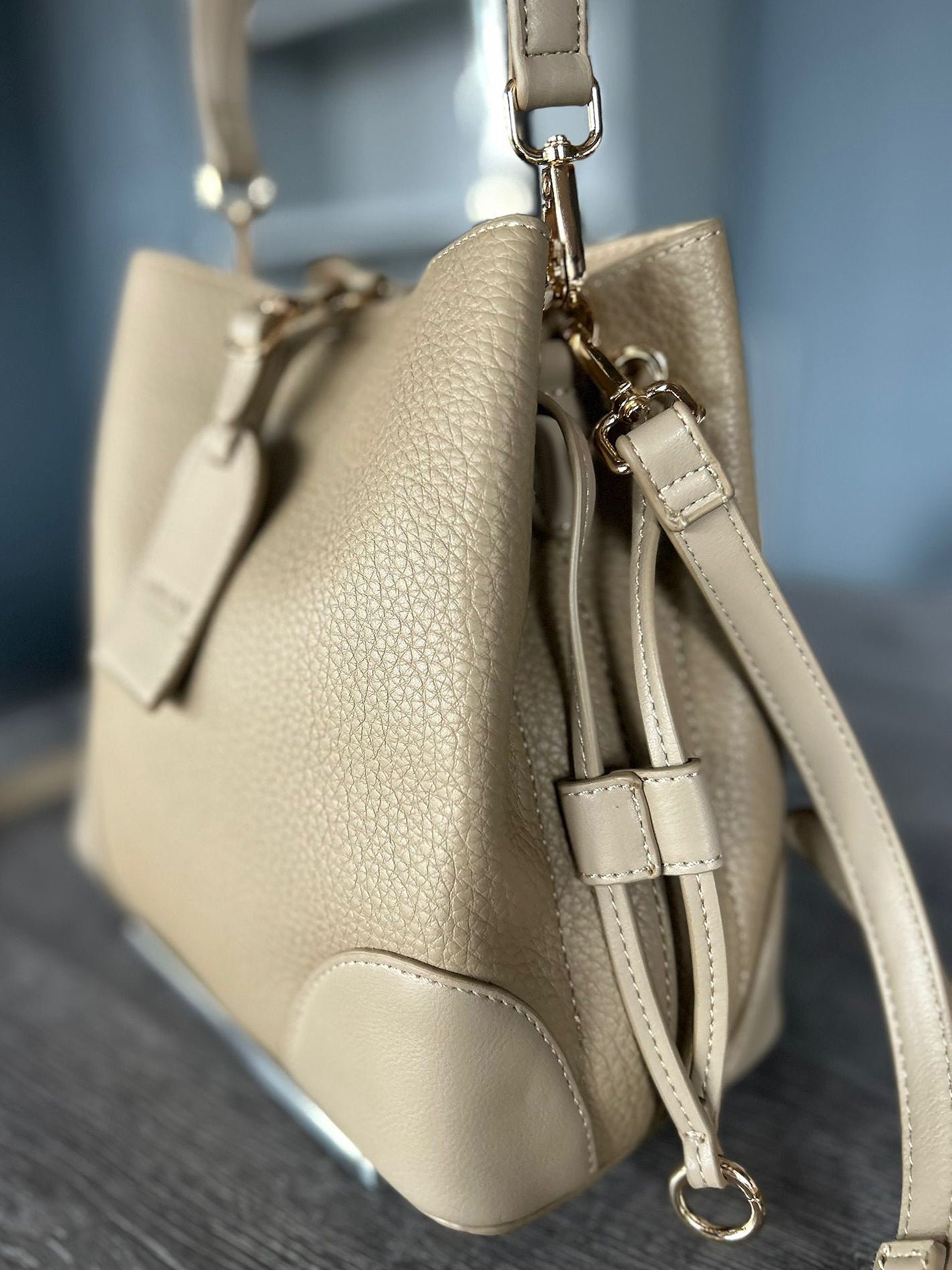 Caitlin - Faux leather crossbody bag
