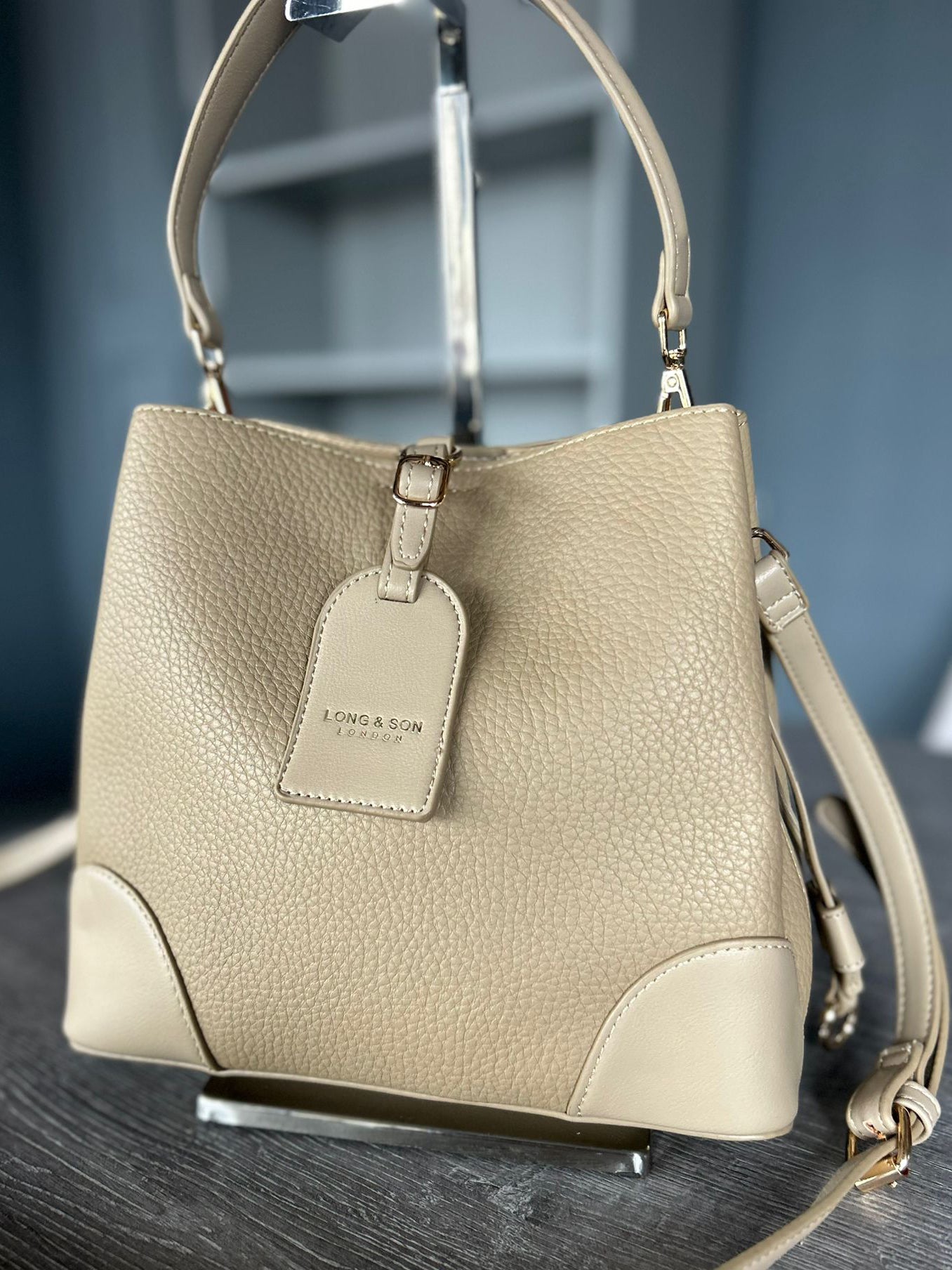 Caitlin - Faux leather crossbody bag