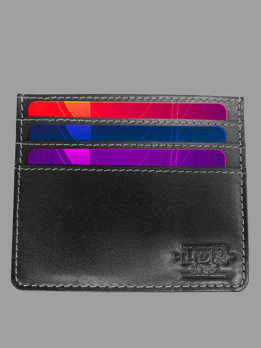 LDN Genuine Leather RFID Slim Card Holder