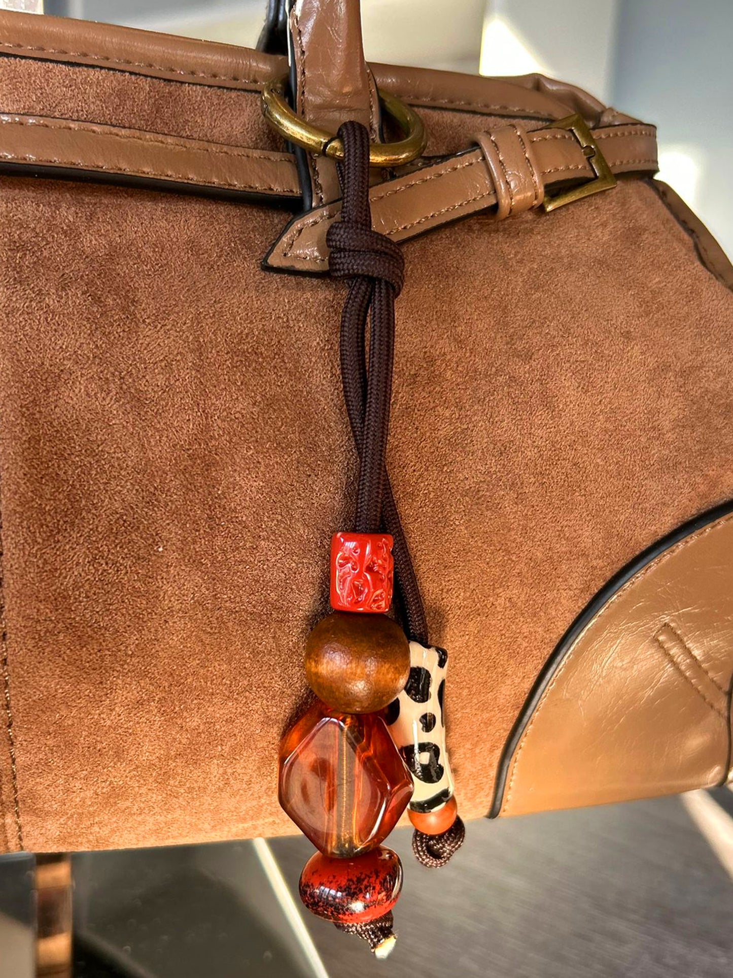 Cassie - Faux Suede Baguette Crossbody / Shoulder Bag