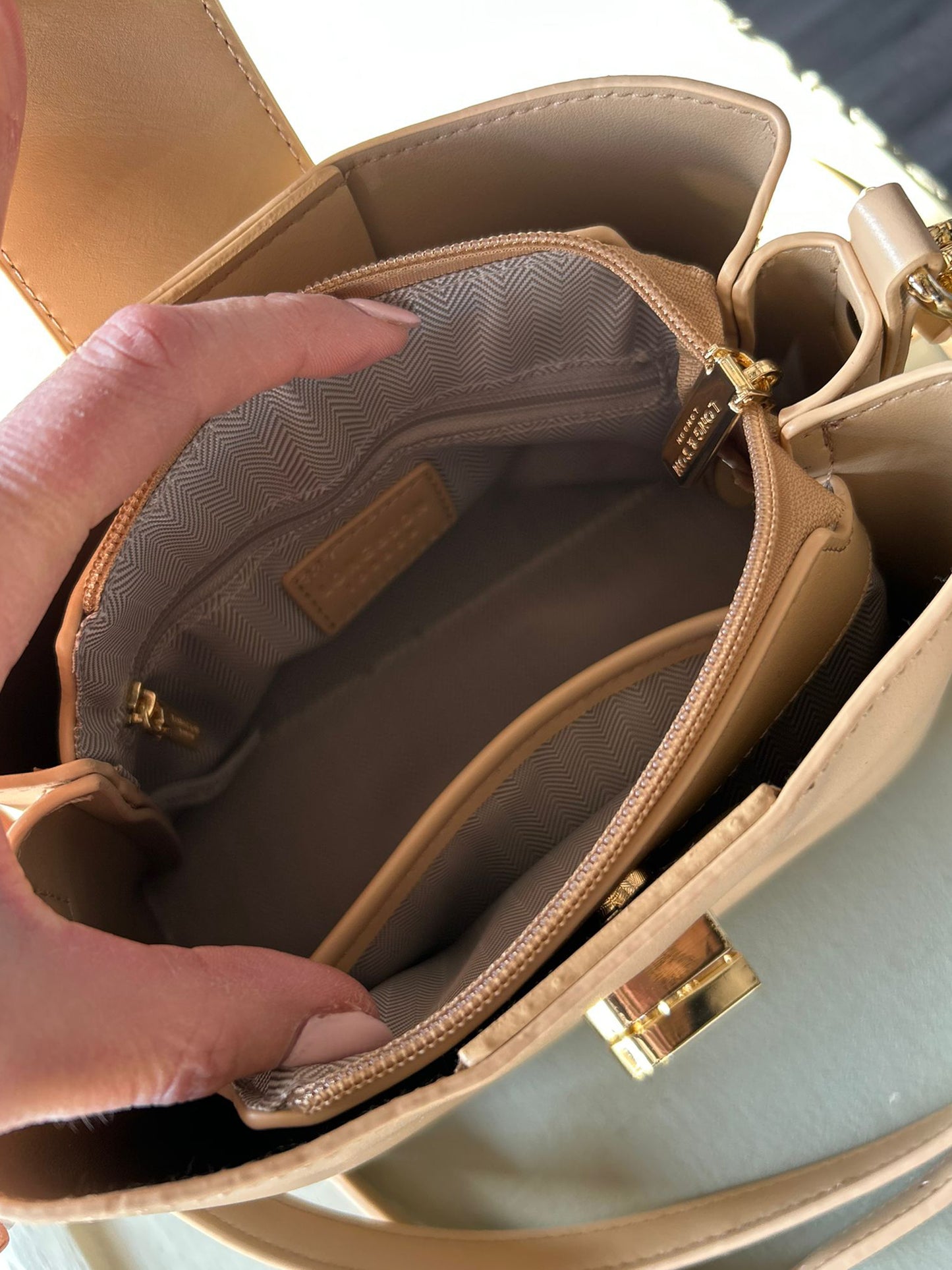 Catherine - Small Faux Leather Shoulder Bag