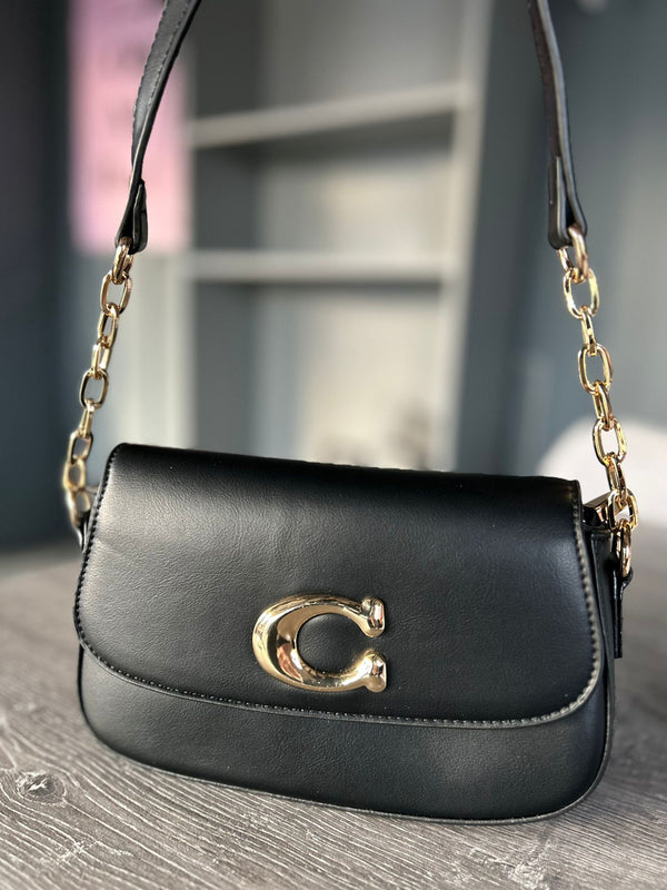 Clara - Faux Leather Crossbody / Shoulder Bag