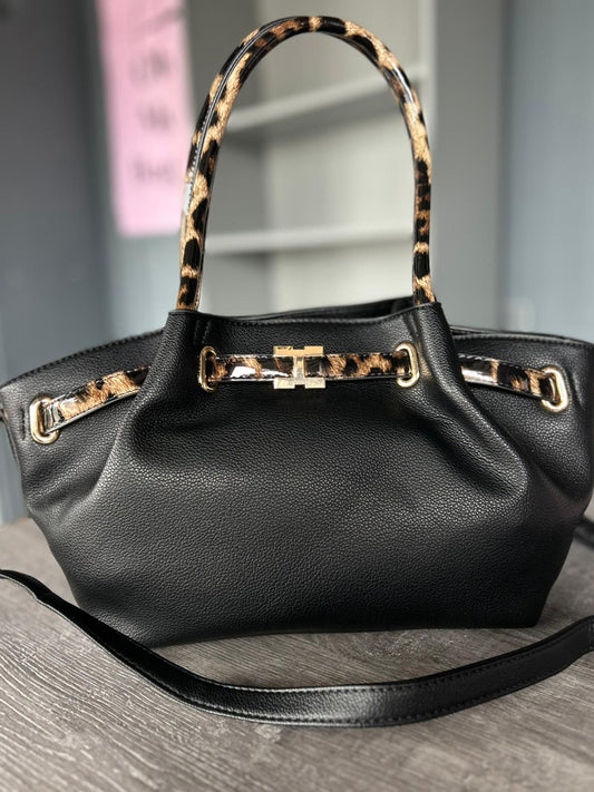 Courtney - Faux Leather Shoulder Bag