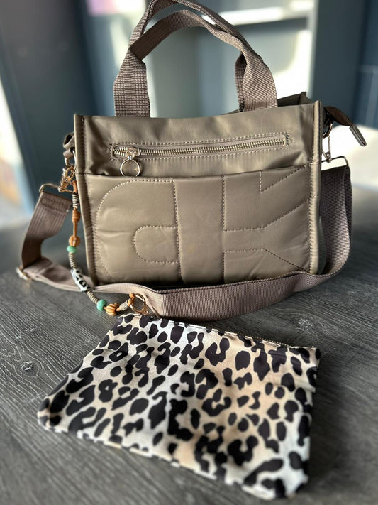 Della - Small Quited Tote Style Bag