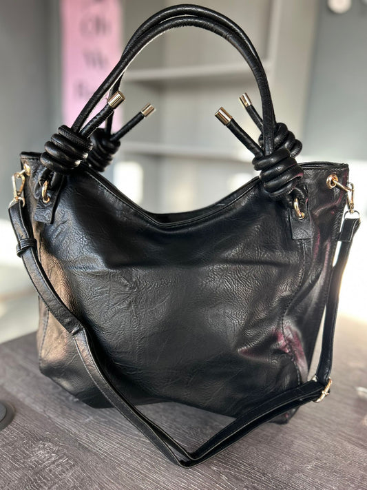 Dionne - Soft Faux Leather Slouch Shoulder Bag