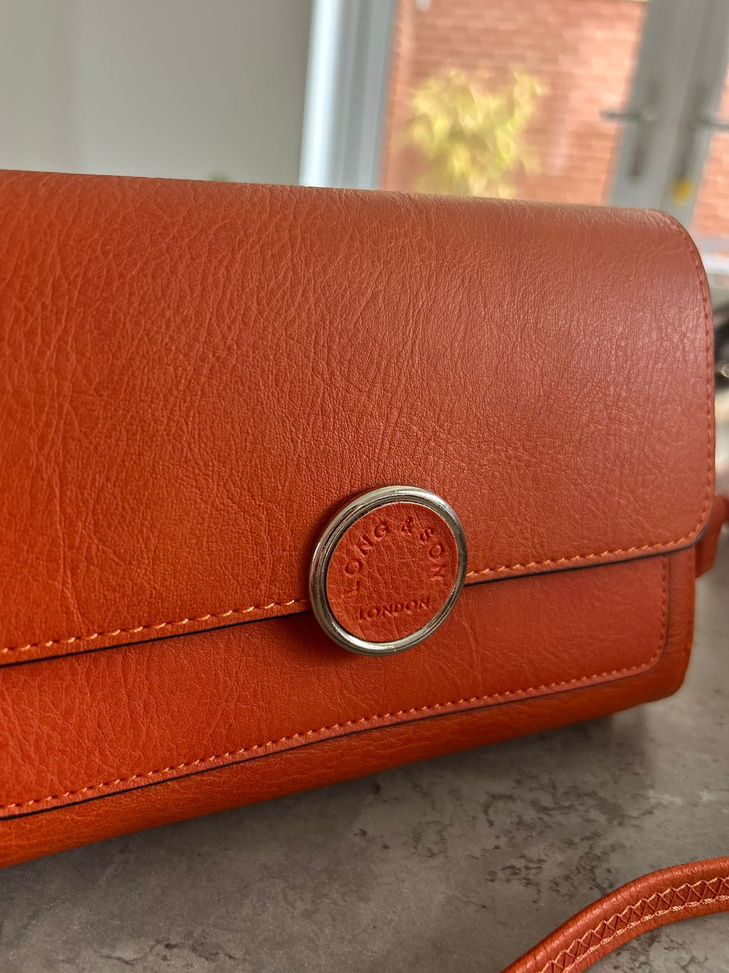 Dorothy - Small Faux Leather Crossbody Organiser Bag