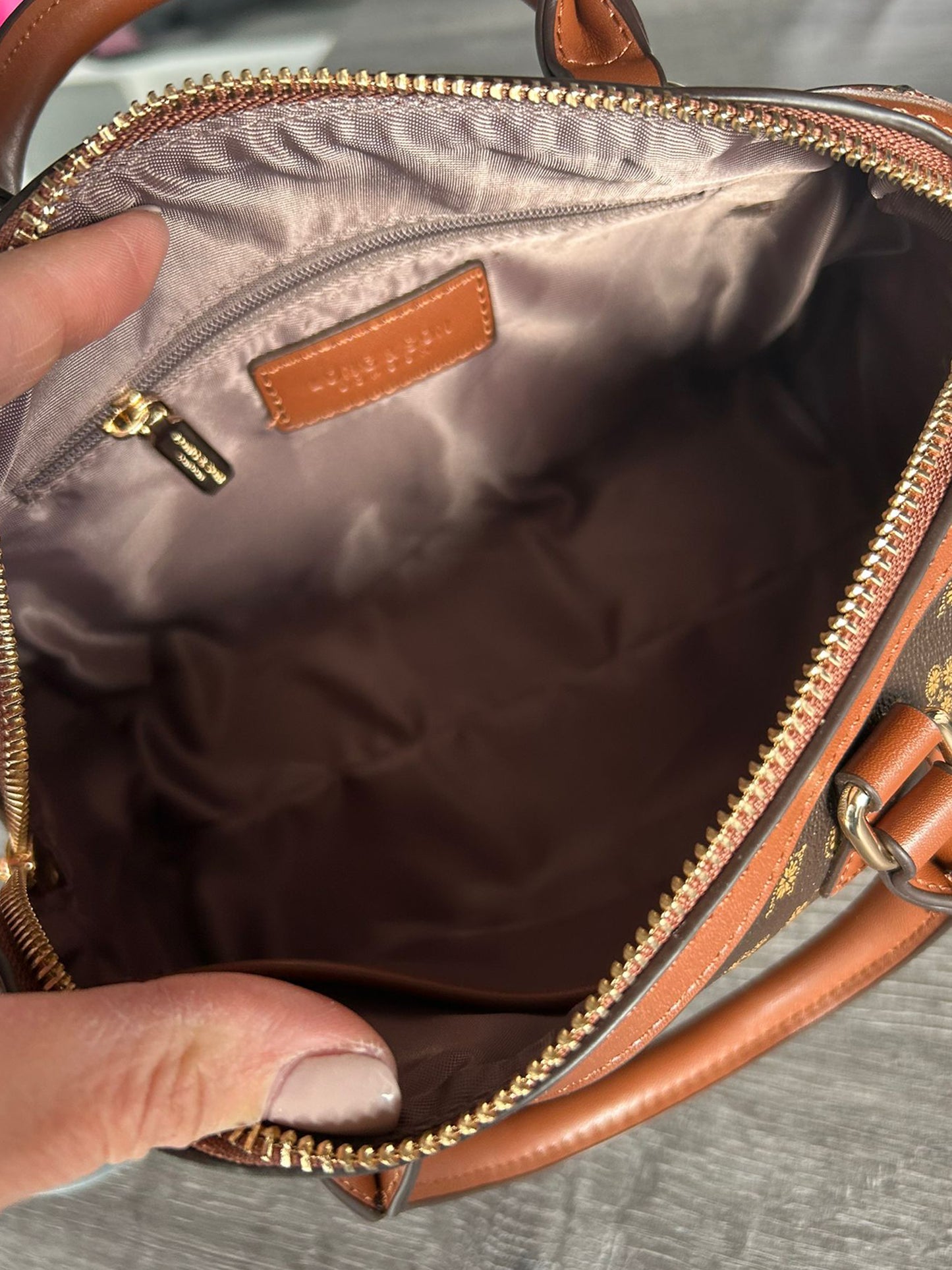 Elizabeth - Large Faux Leather Tote / Shopper Bag