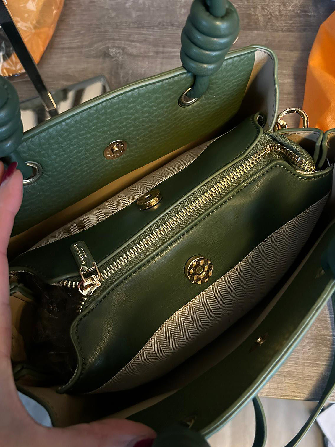 Emily - Soft faux leather bag