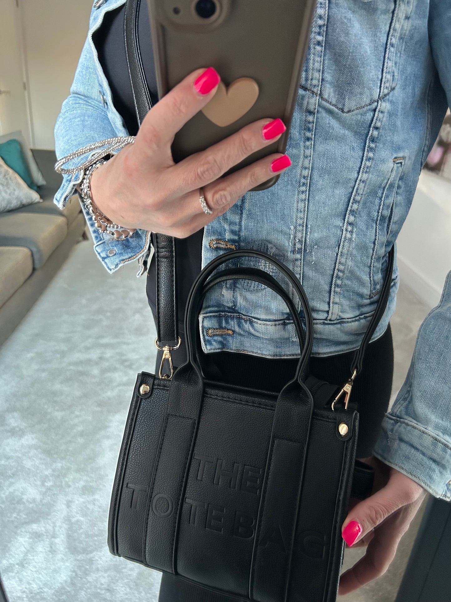 London - The Tote Bag - Small - Black