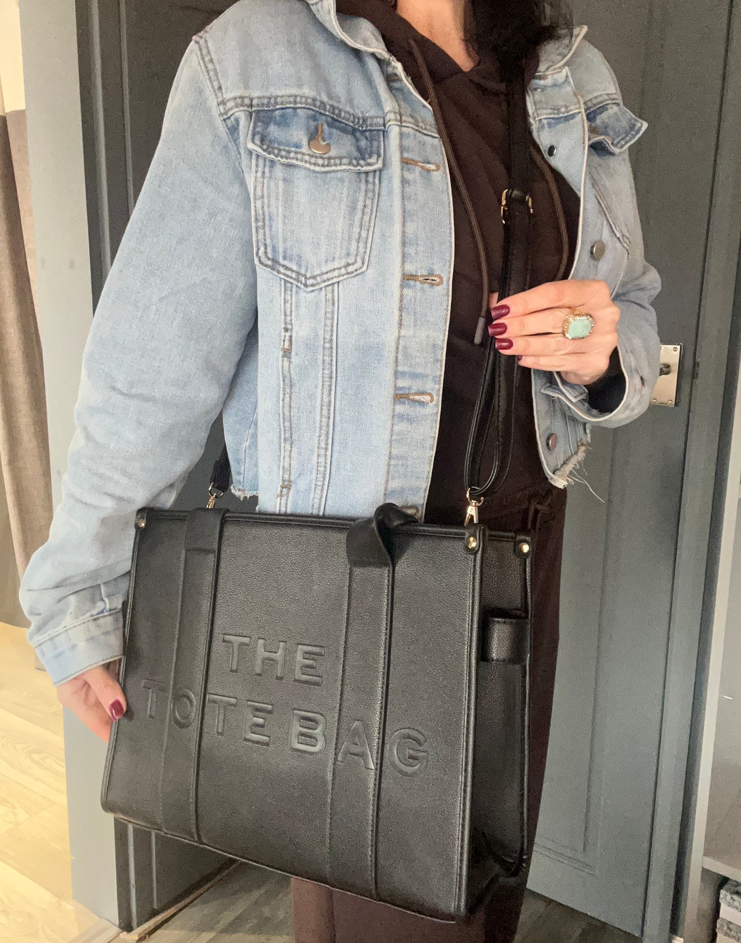 London - The Tote Bag - Large - Black