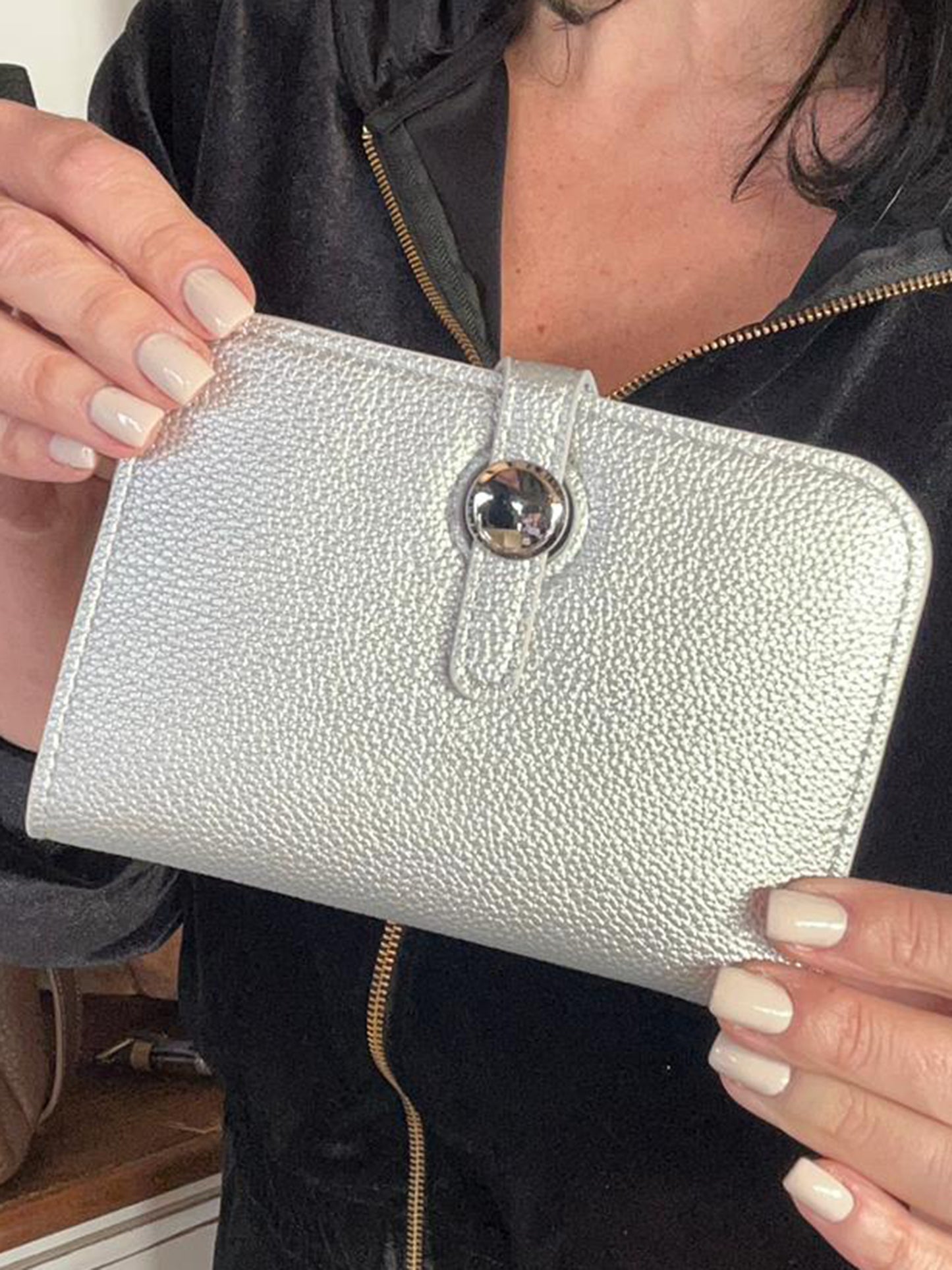 Harper - Soft Faux Leather Purse
