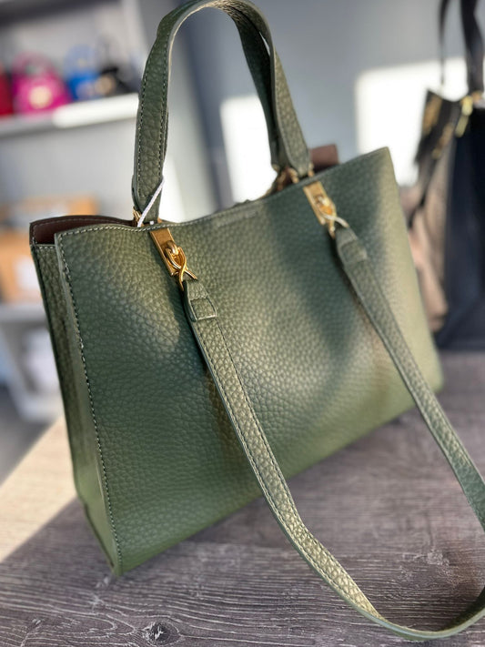 Heidi - Soft Faux Leather Shoulder Bag