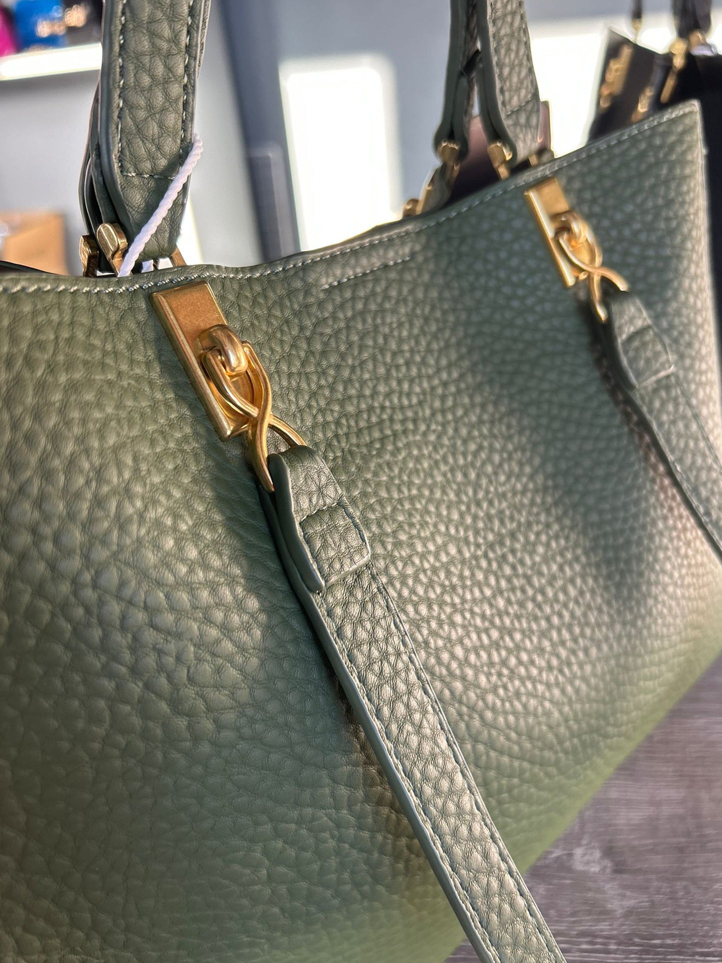 Heidi - Soft Faux Leather Shoulder Bag