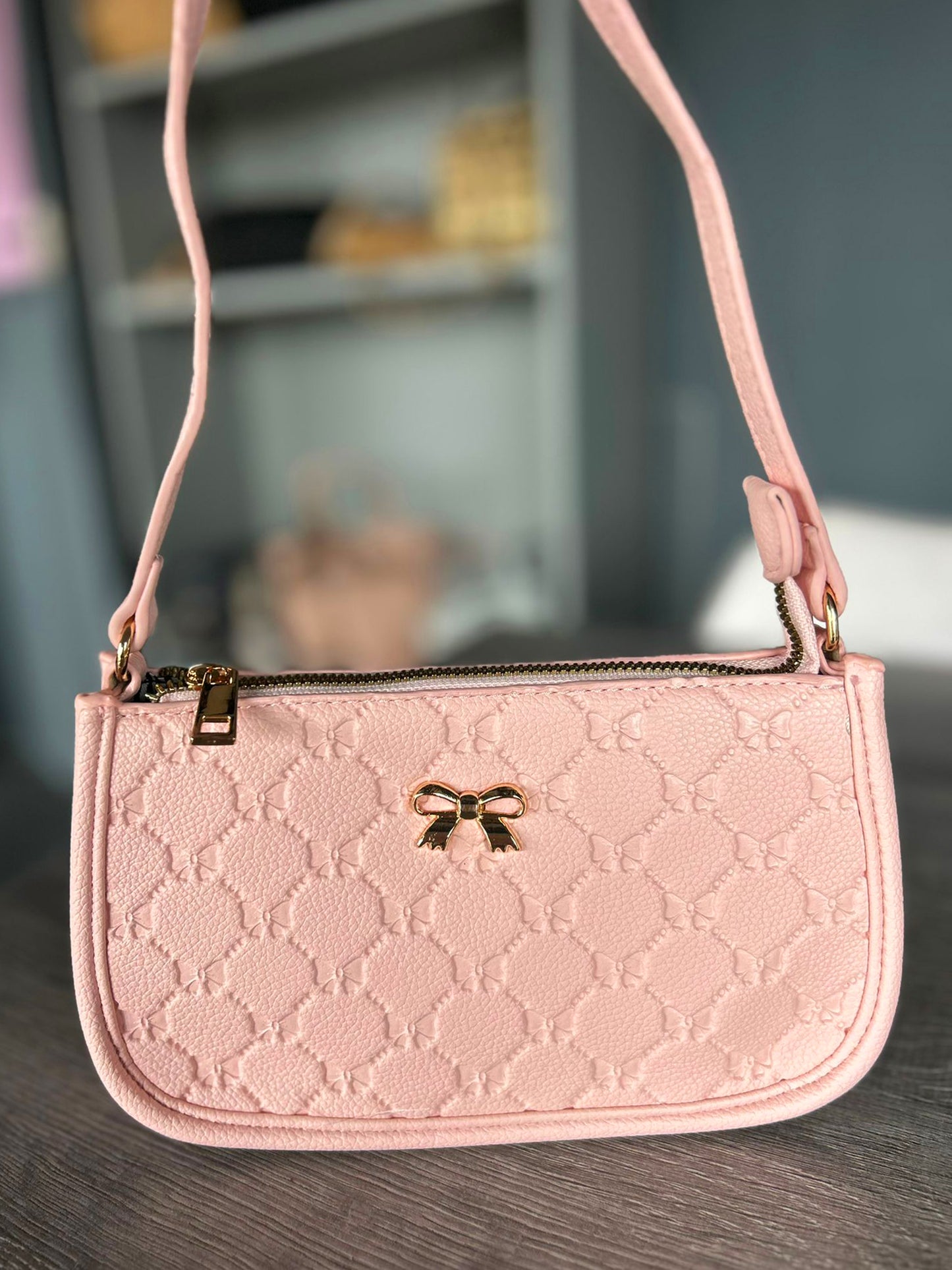 Holly - Small Faux Leather Shoulder Bag