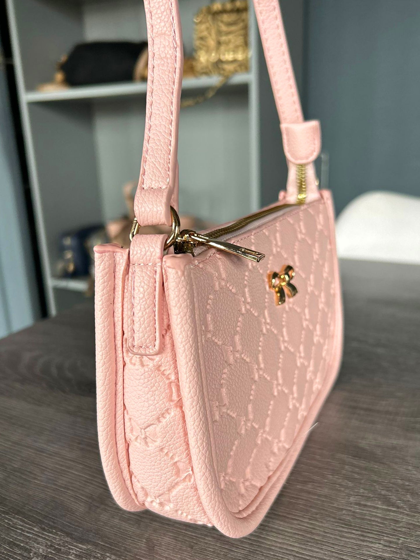 Holly - Small Faux Leather Shoulder Bag