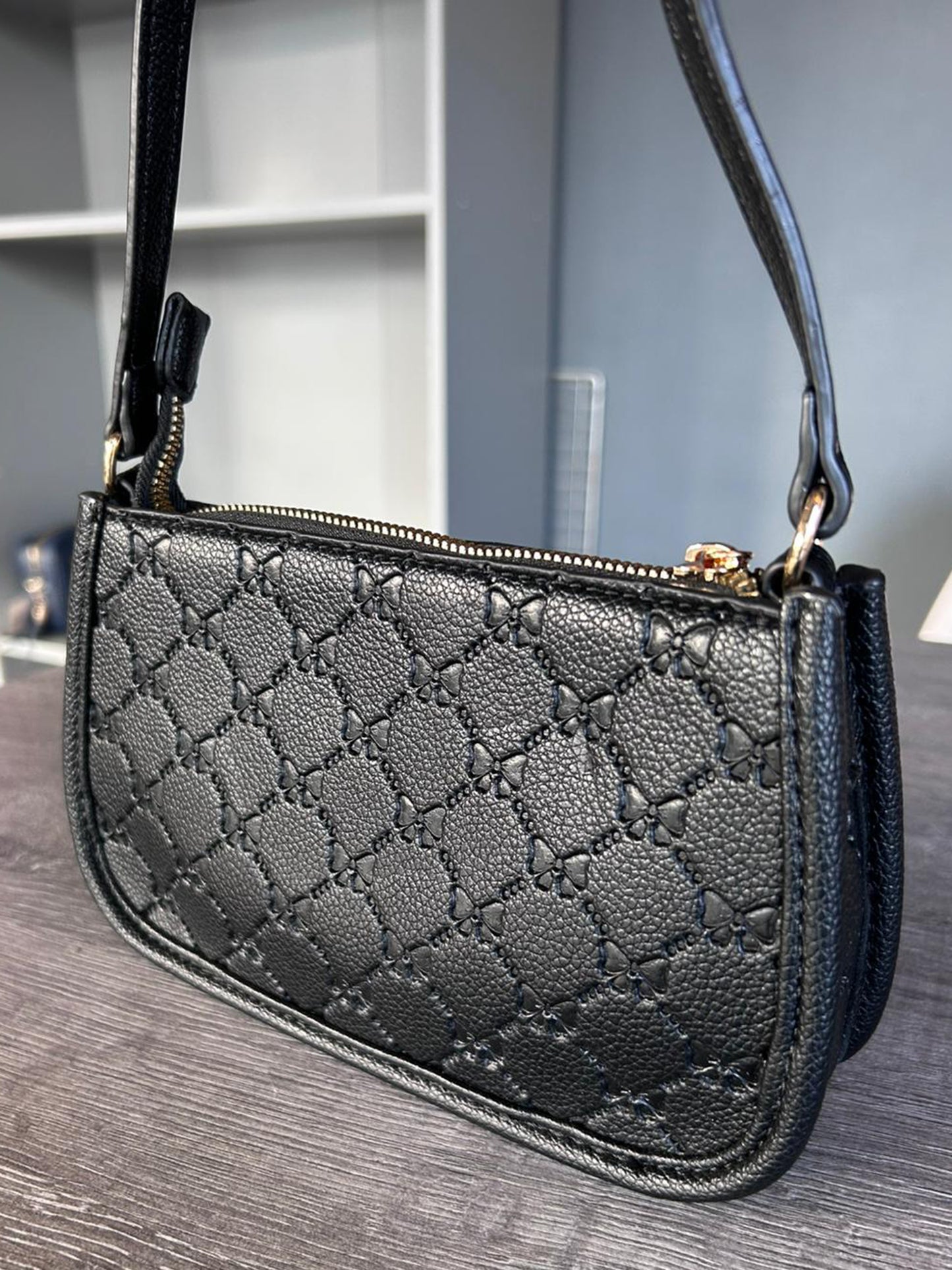 Holly - Small Faux Leather Shoulder Bag