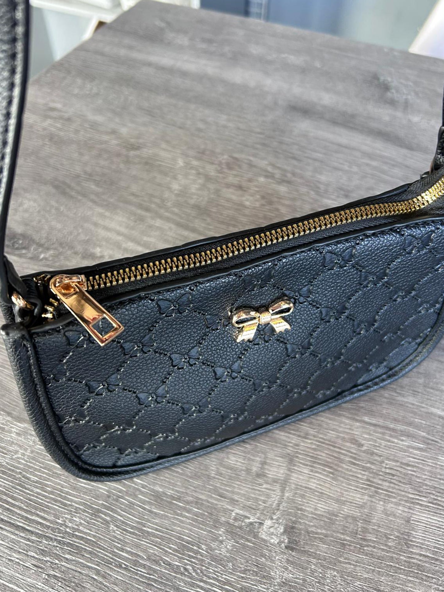 Holly - Small Faux Leather Shoulder Bag