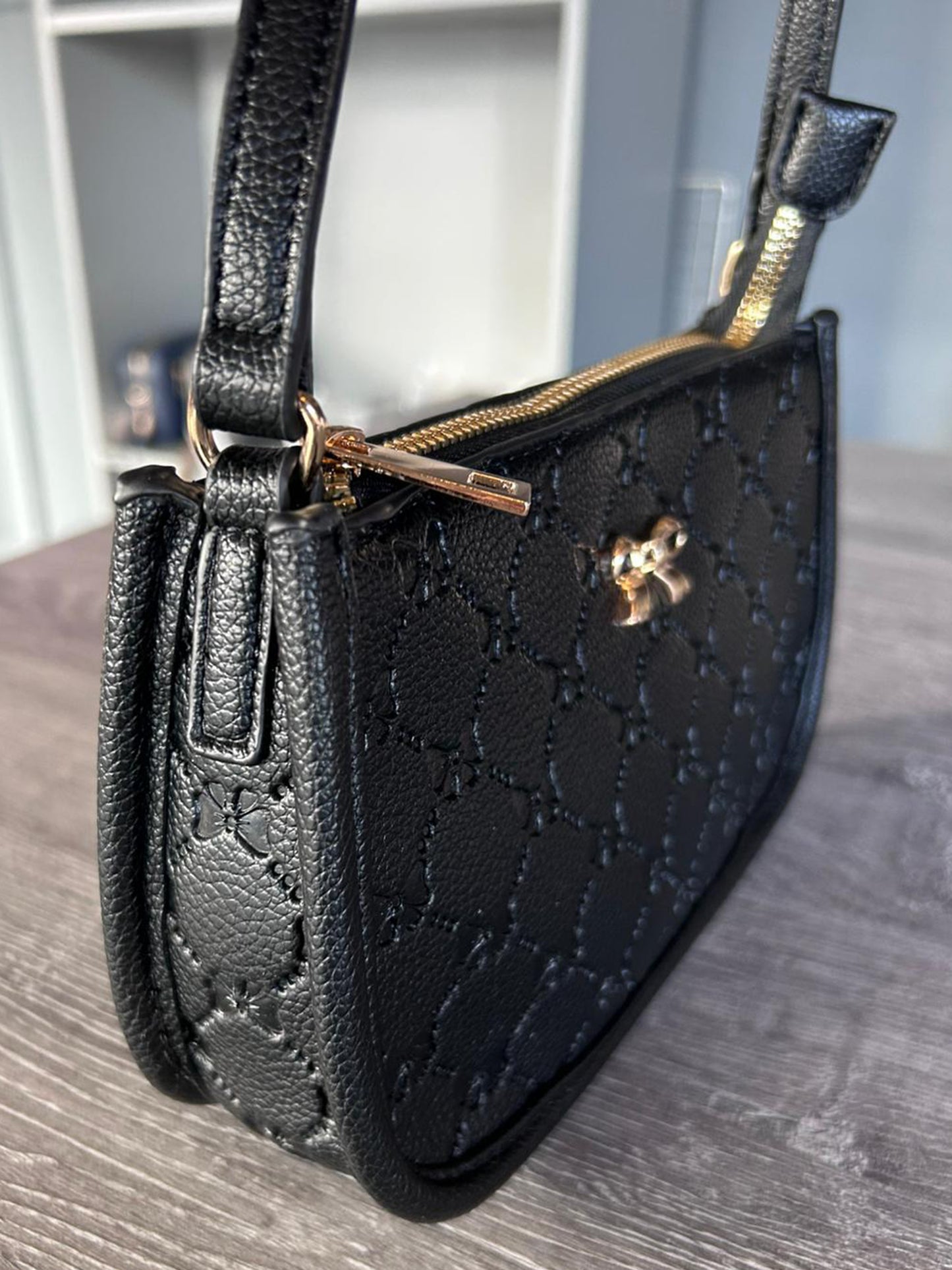 Holly - Small Faux Leather Shoulder Bag