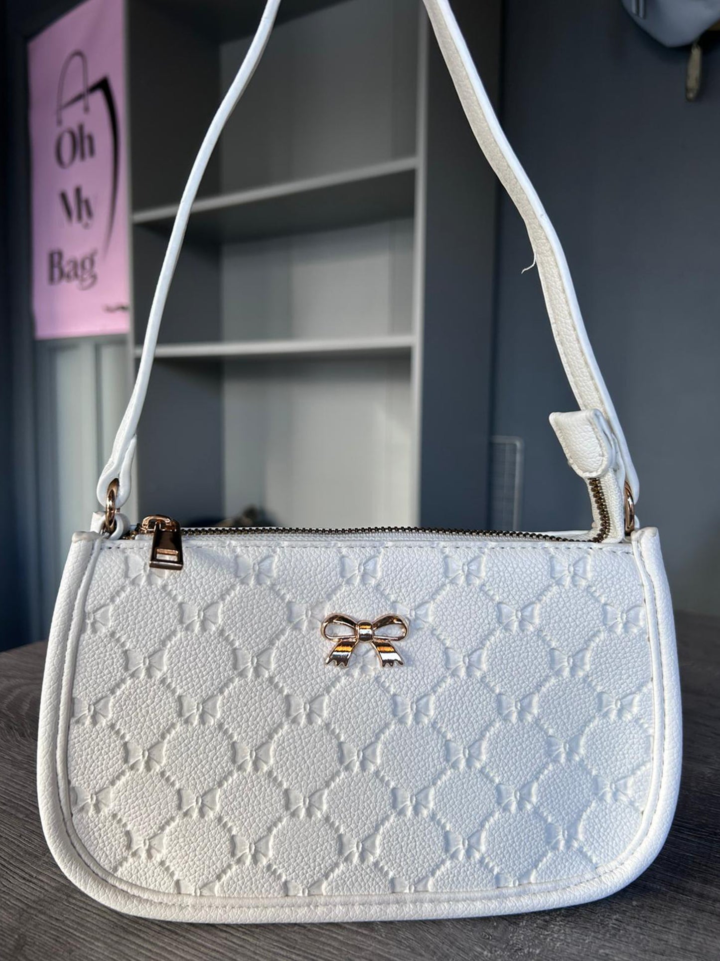 Holly - Small Faux Leather Shoulder Bag