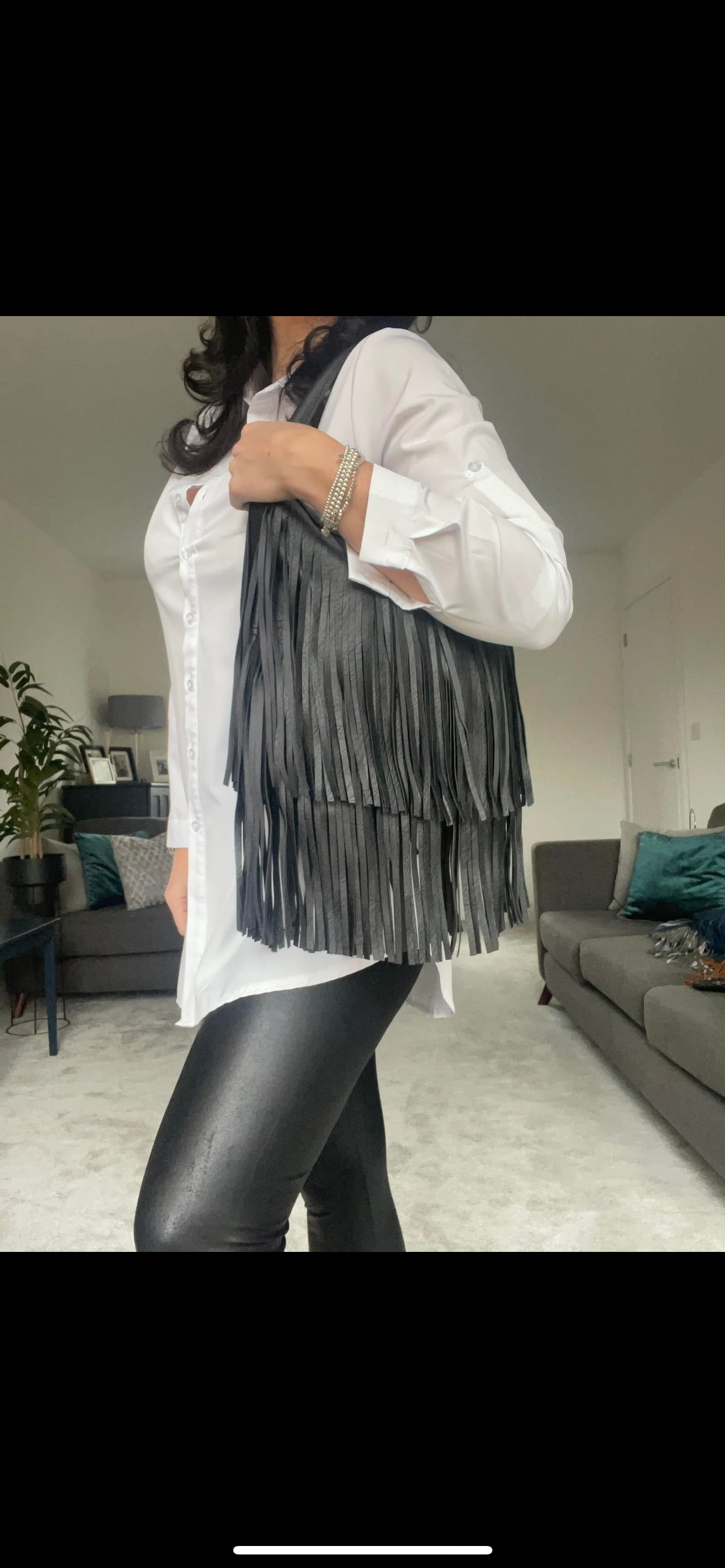 Black tassel Bag