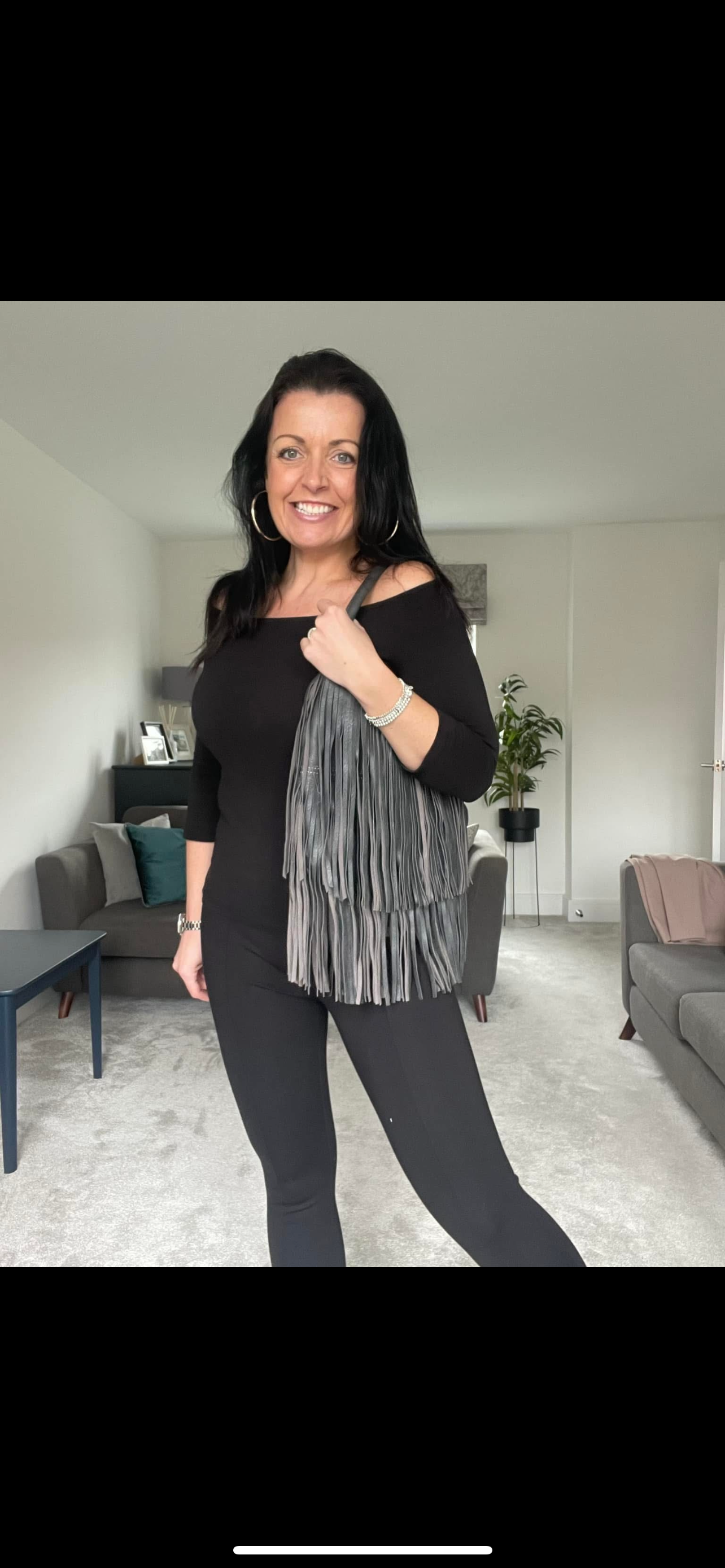 Black tassel Bag