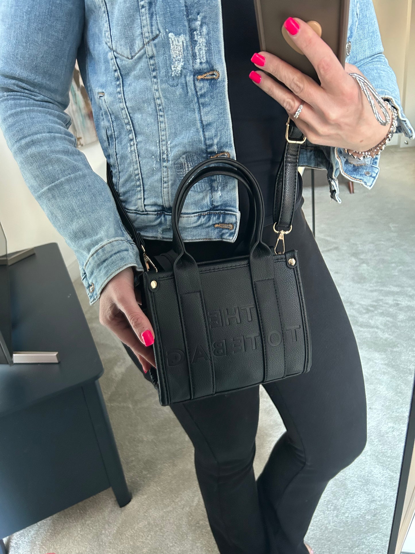 London - The Tote Bag - Small - Black