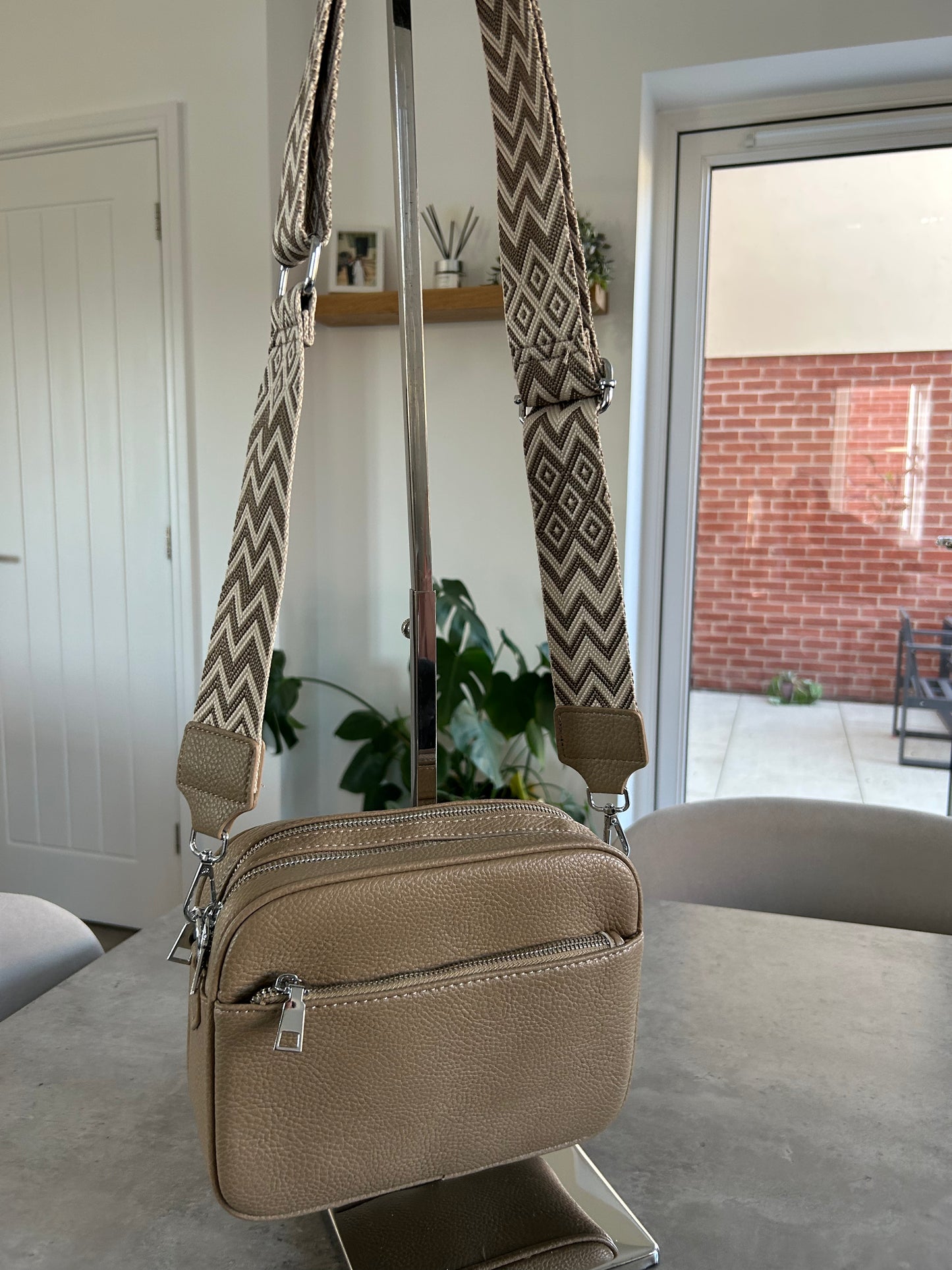 Anita - Aztec strap crossbody bag