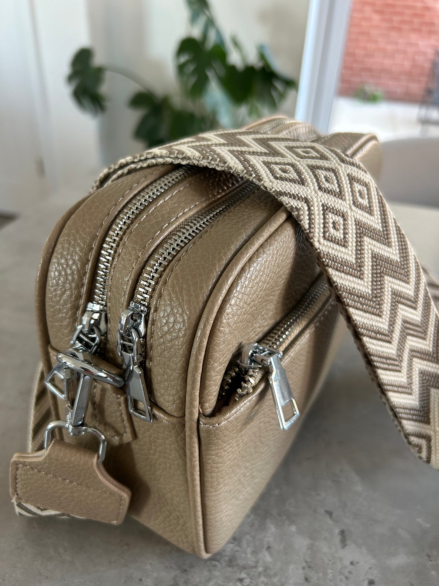 Anita - Aztec strap crossbody bag