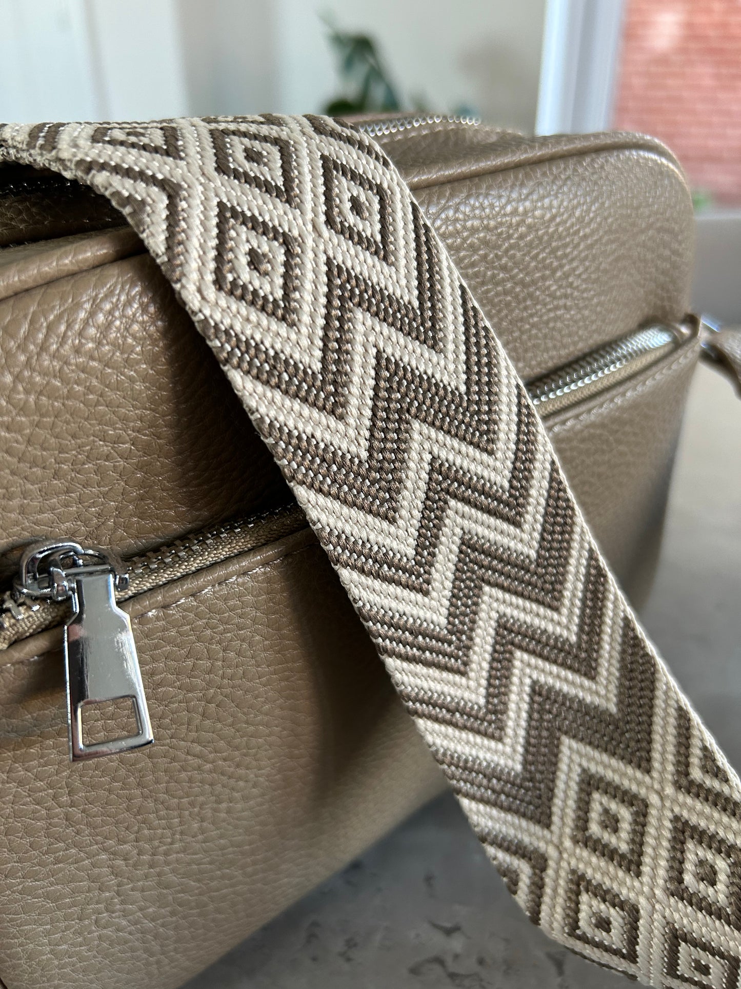 Anita - Aztec strap crossbody bag