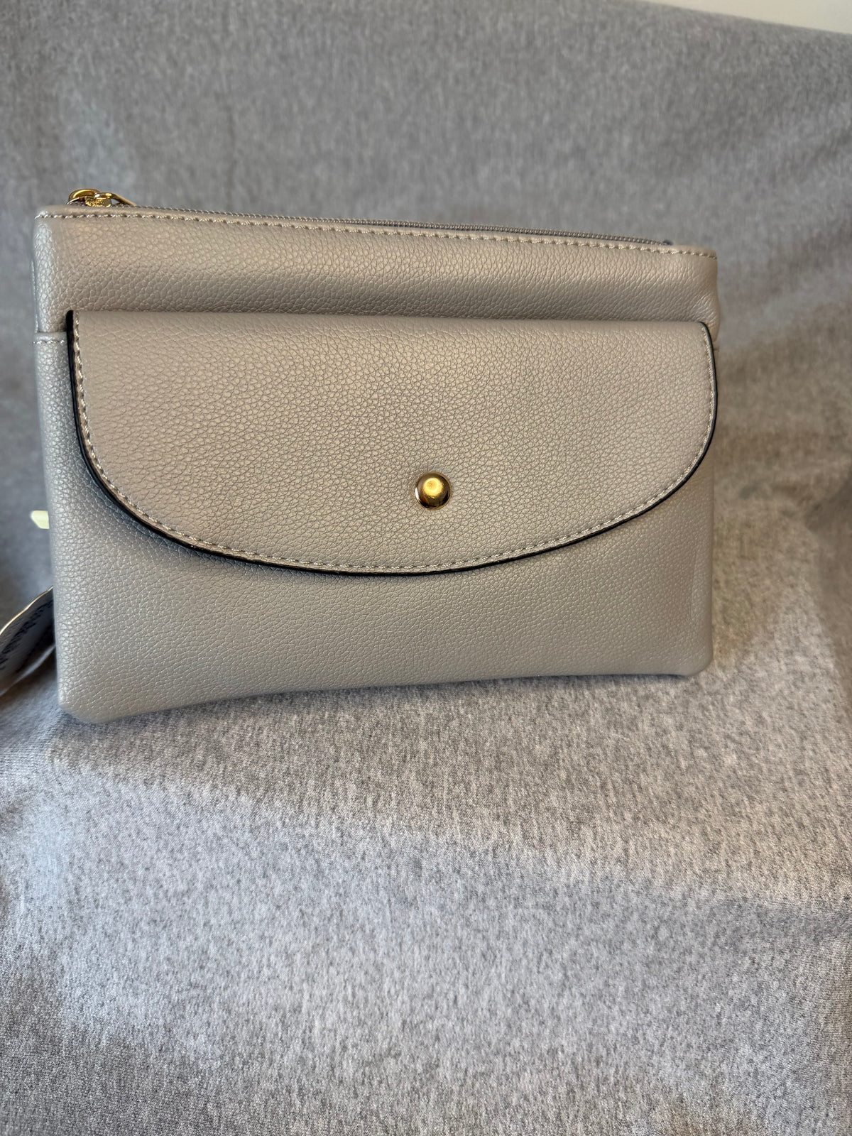 Jo-Jo - Faux Leather Clutch / Crossbody Bag