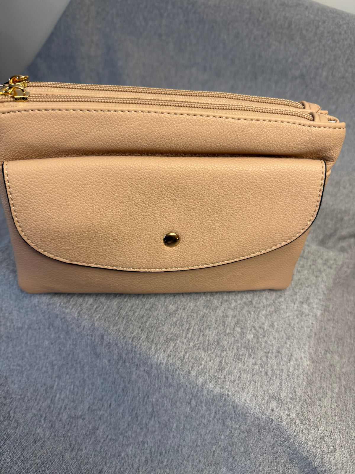 Jo-Jo - Faux Leather Clutch / Crossbody Bag