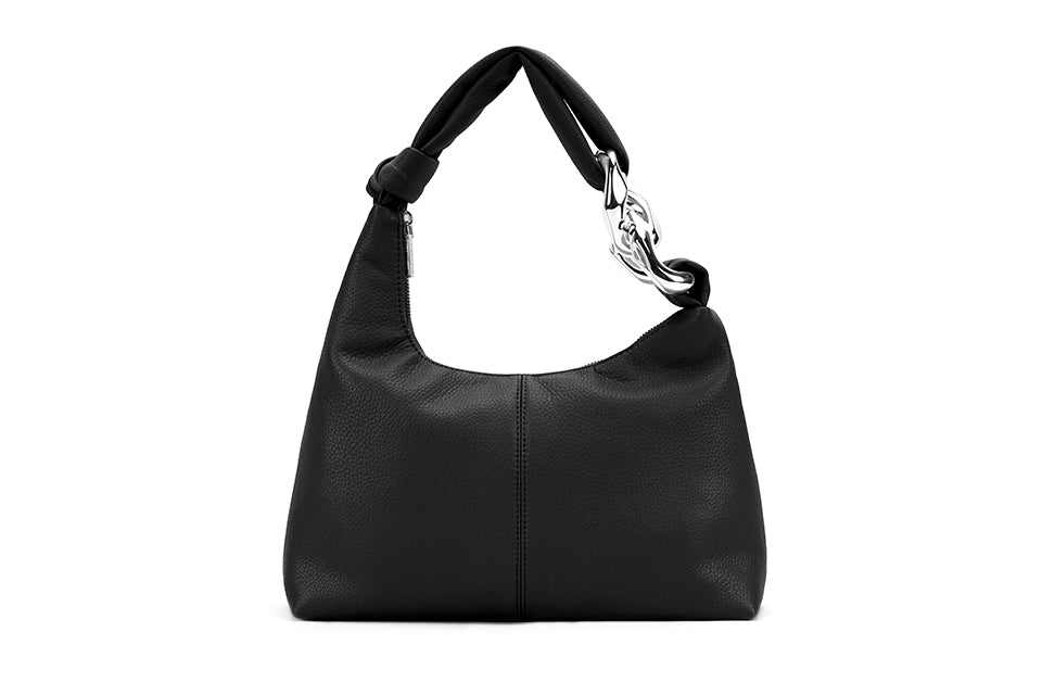 Jade - Soft Faux Leather Shoulder Bag