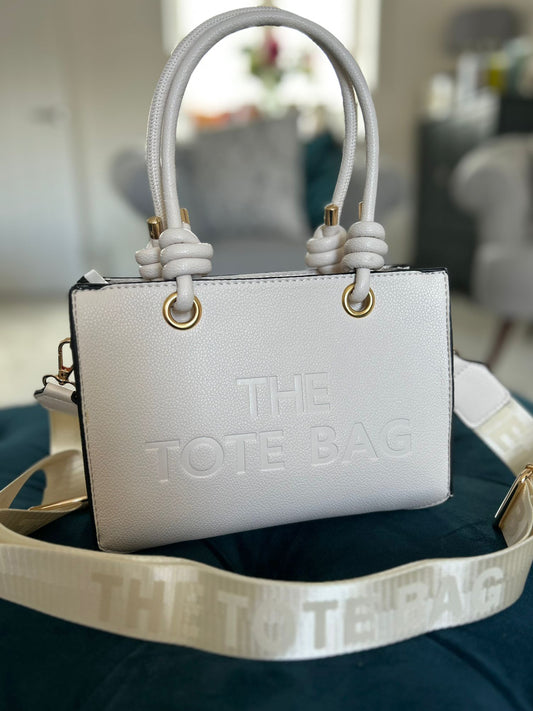 Katie - Knot Handle Tote Bag