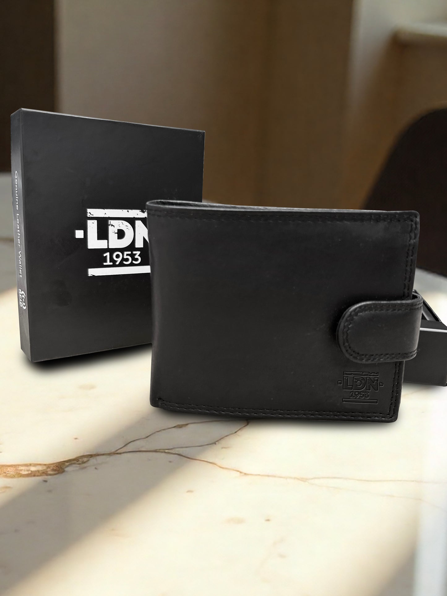 LDN Genuine Leather Wallet - RFID Protected