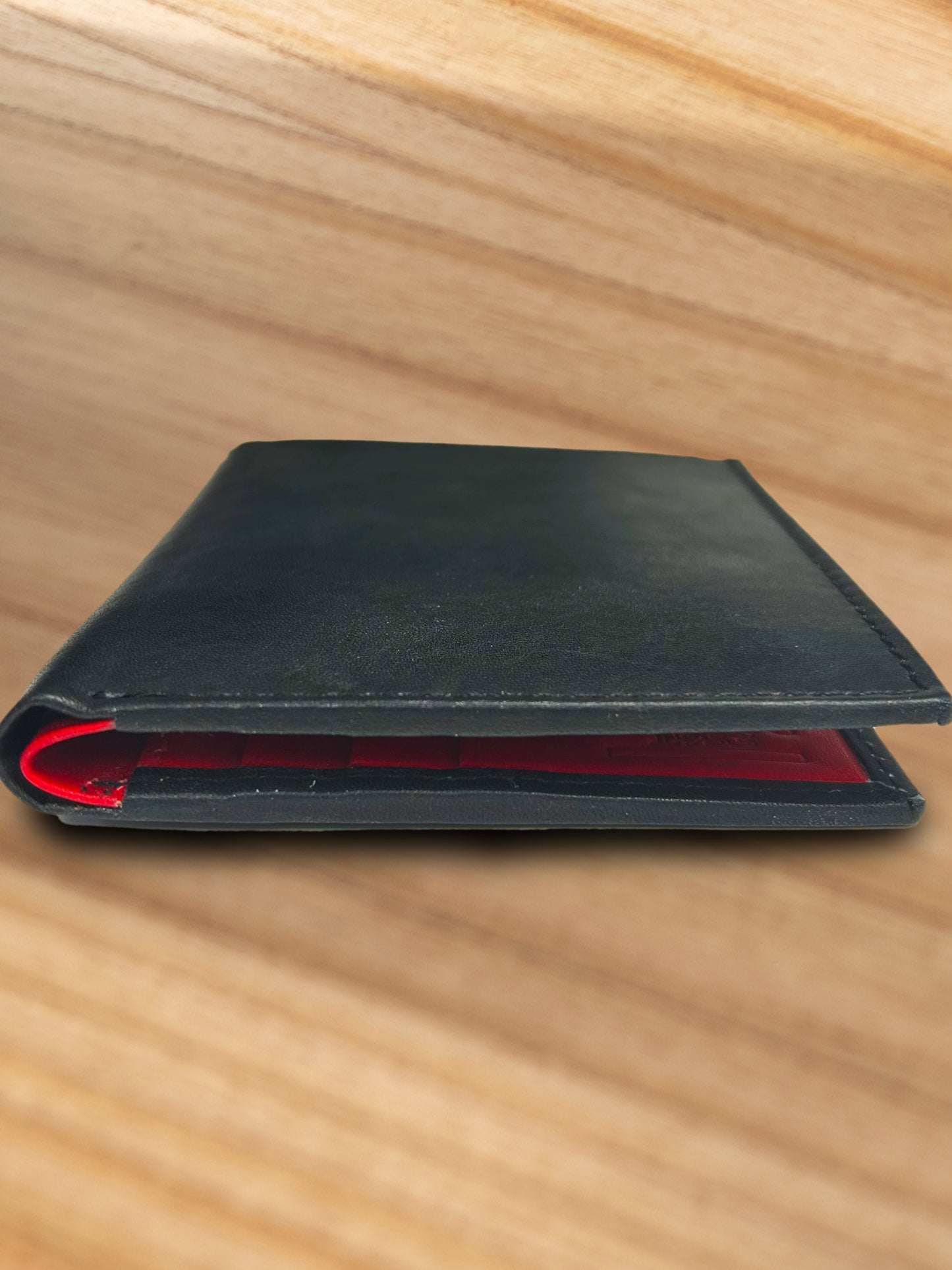 LDN Genuine Leather 2 Tone Slim Wallet - RFID Protected