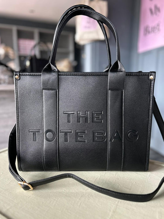 London - The Tote Bag - Large - Black