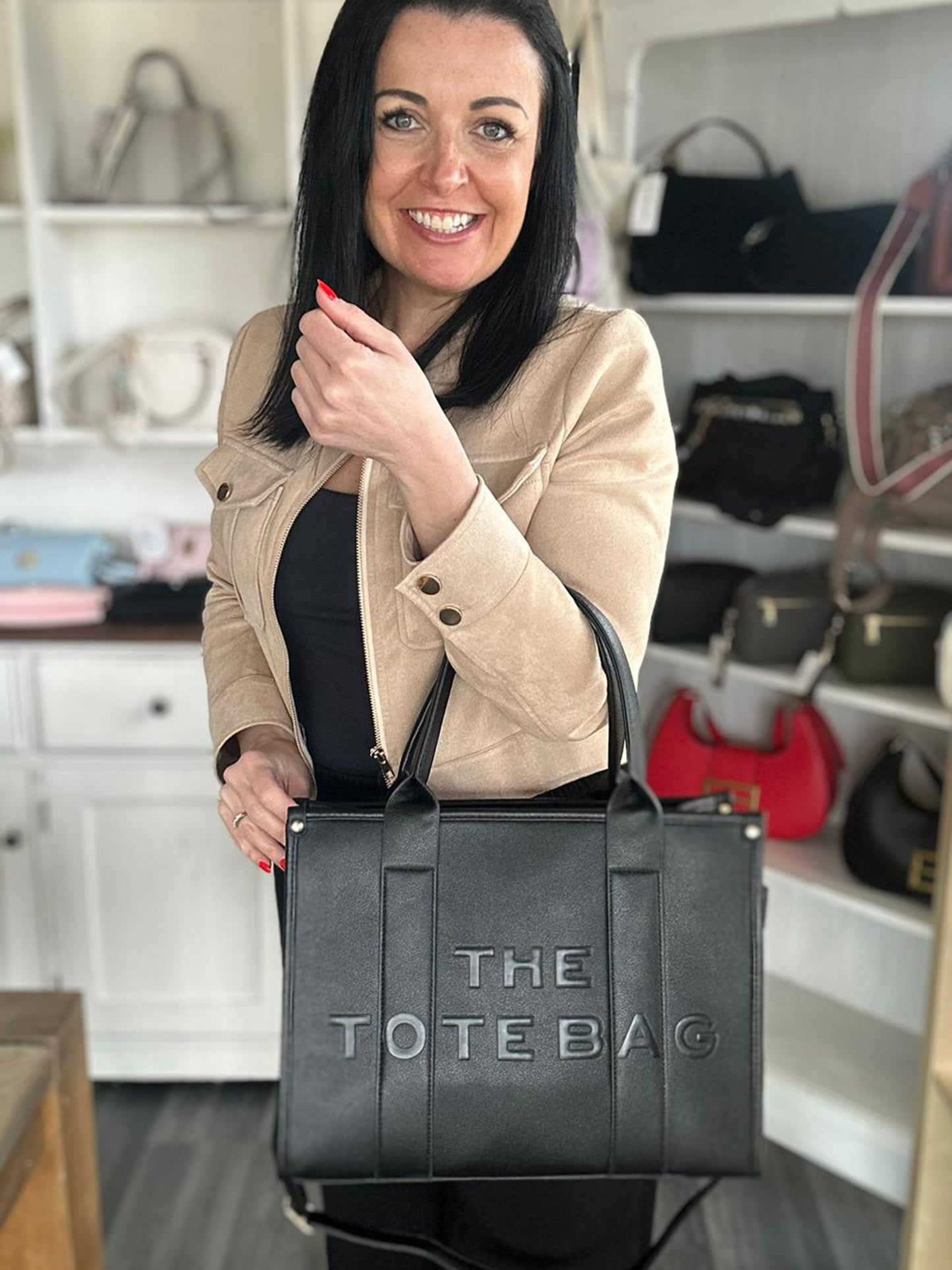 London - The Tote Bag - Large - Black