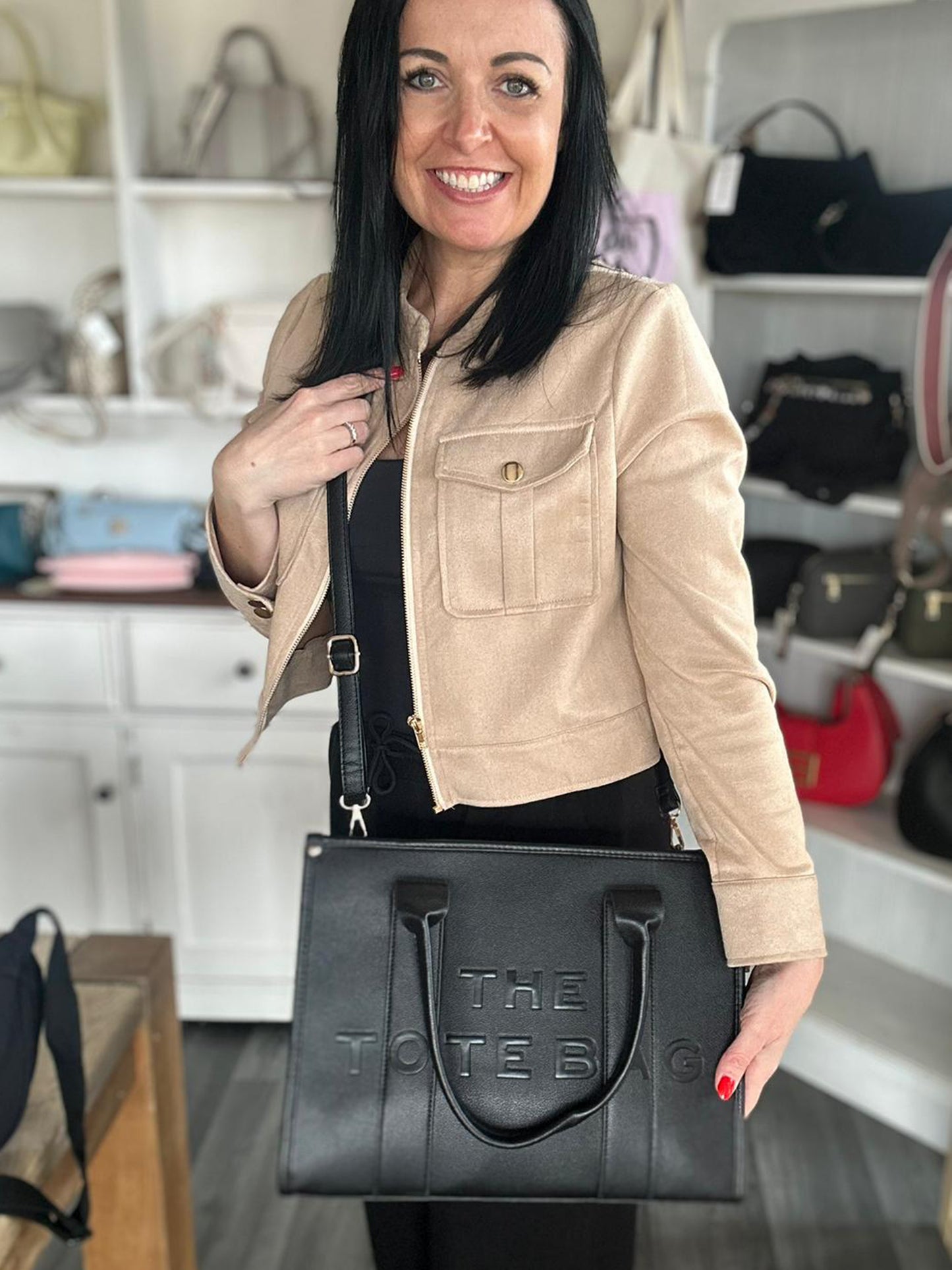 London - The Tote Bag - Large - Black