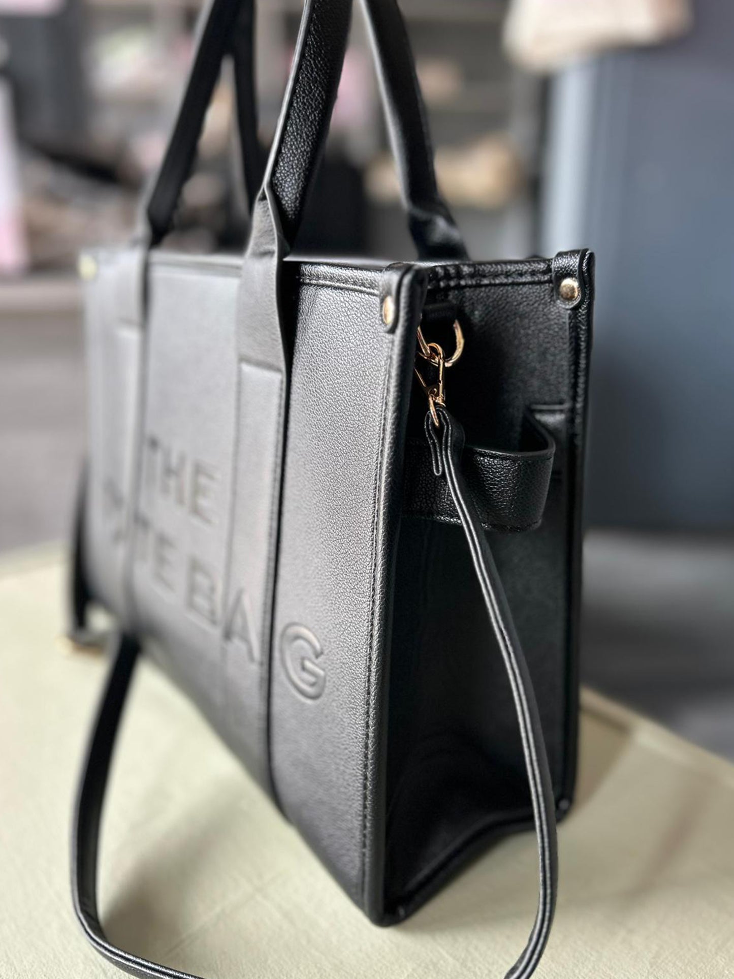 London - The Tote Bag - Large - Black